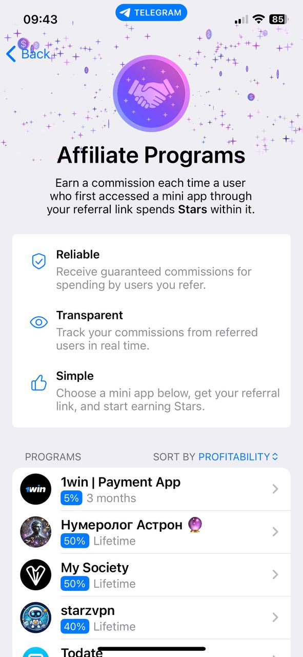 UX-разборы: медиа к посту «Про аффилиатку в Telegram» от 2024-12-06
